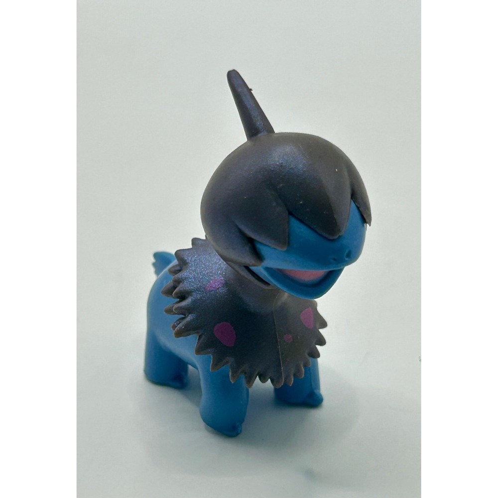 Pokemon Deino Mini Figure Jazwares Nintendo Blue Black Dragon Type Toy S6